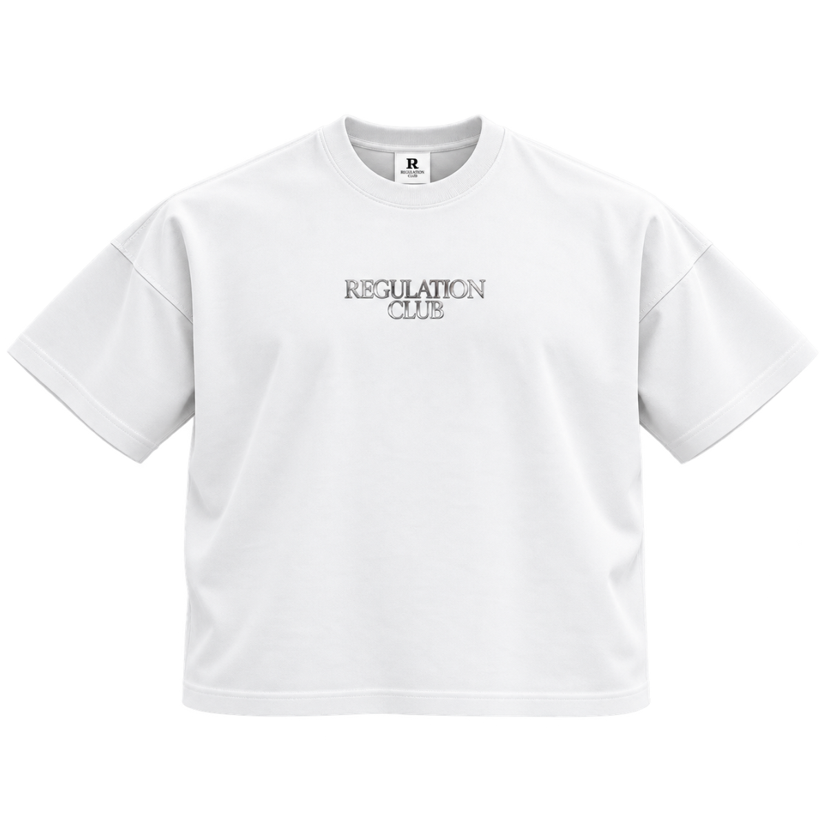 Chrome White Tee
