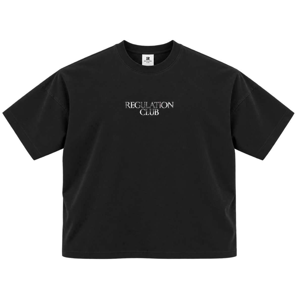 Chrome Black Tee