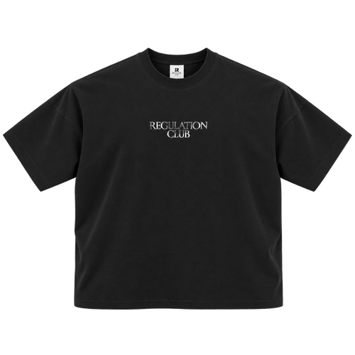 Chrome Black Tee